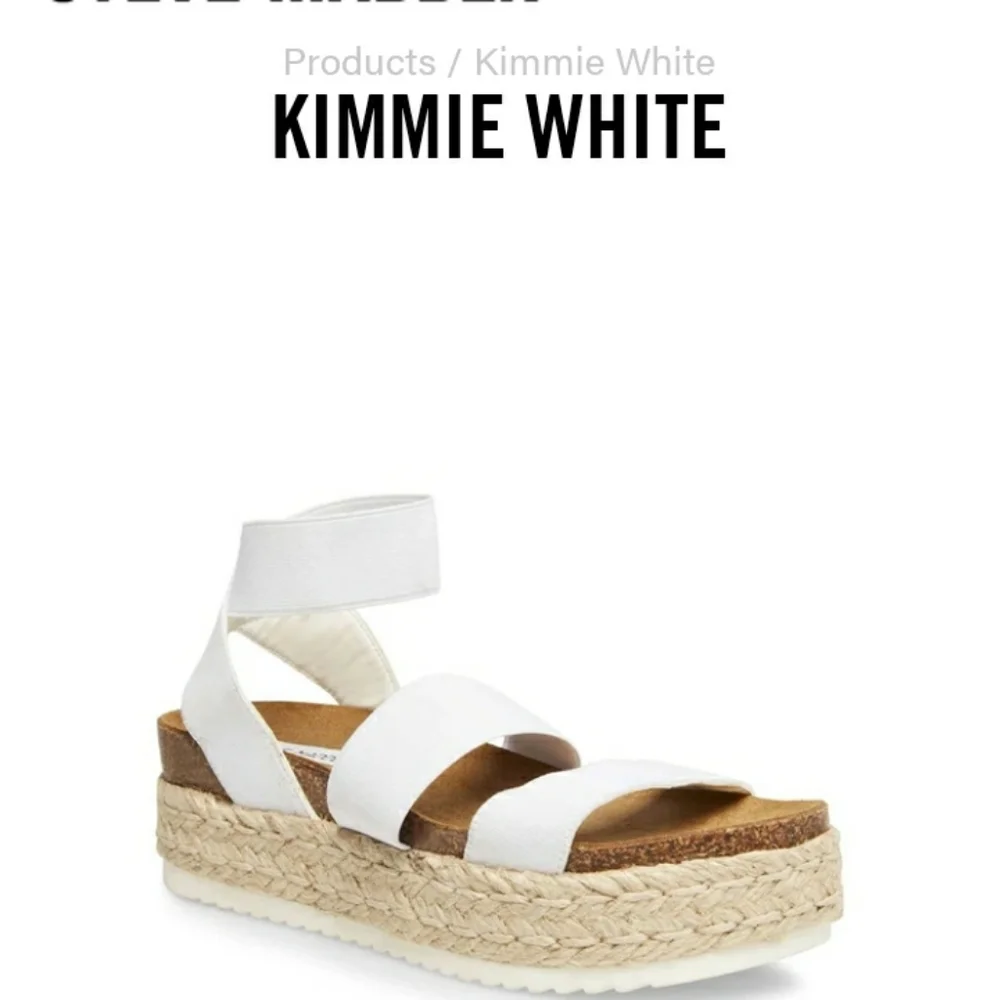 Steve Madden Kimmie White platform - Picture 3 of 7